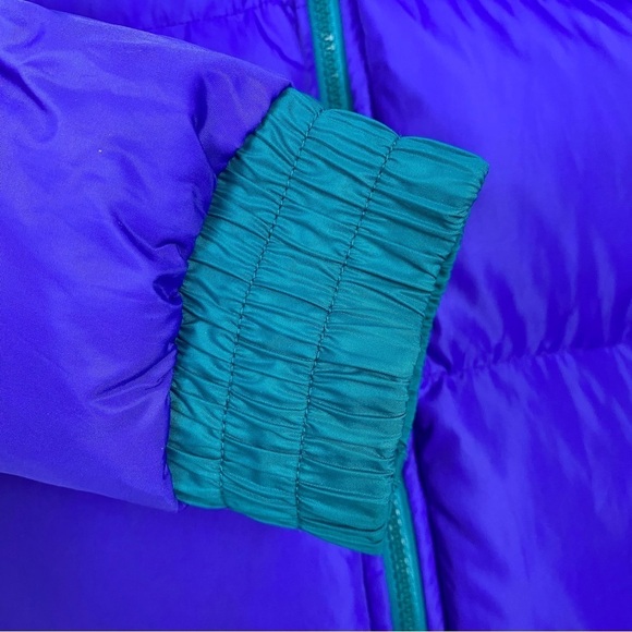 Vintage Columbia Down puffer Radial Sleeve Reversible coat, Men’s M - Picture 9 of 13